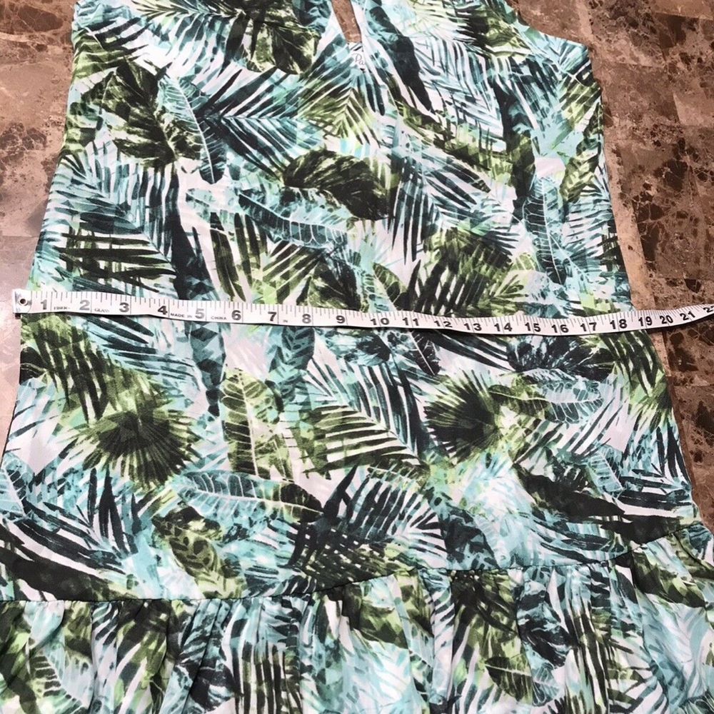 Parker Kansas Asymmetrical Hem Maxi Dress S - Picture 5 of 7
